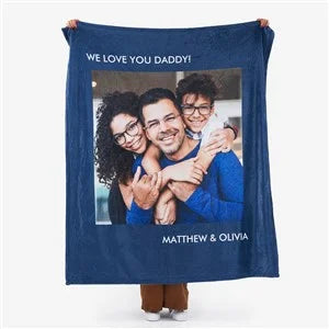 Picture Perfect Personalized Fleece Photo Blankets