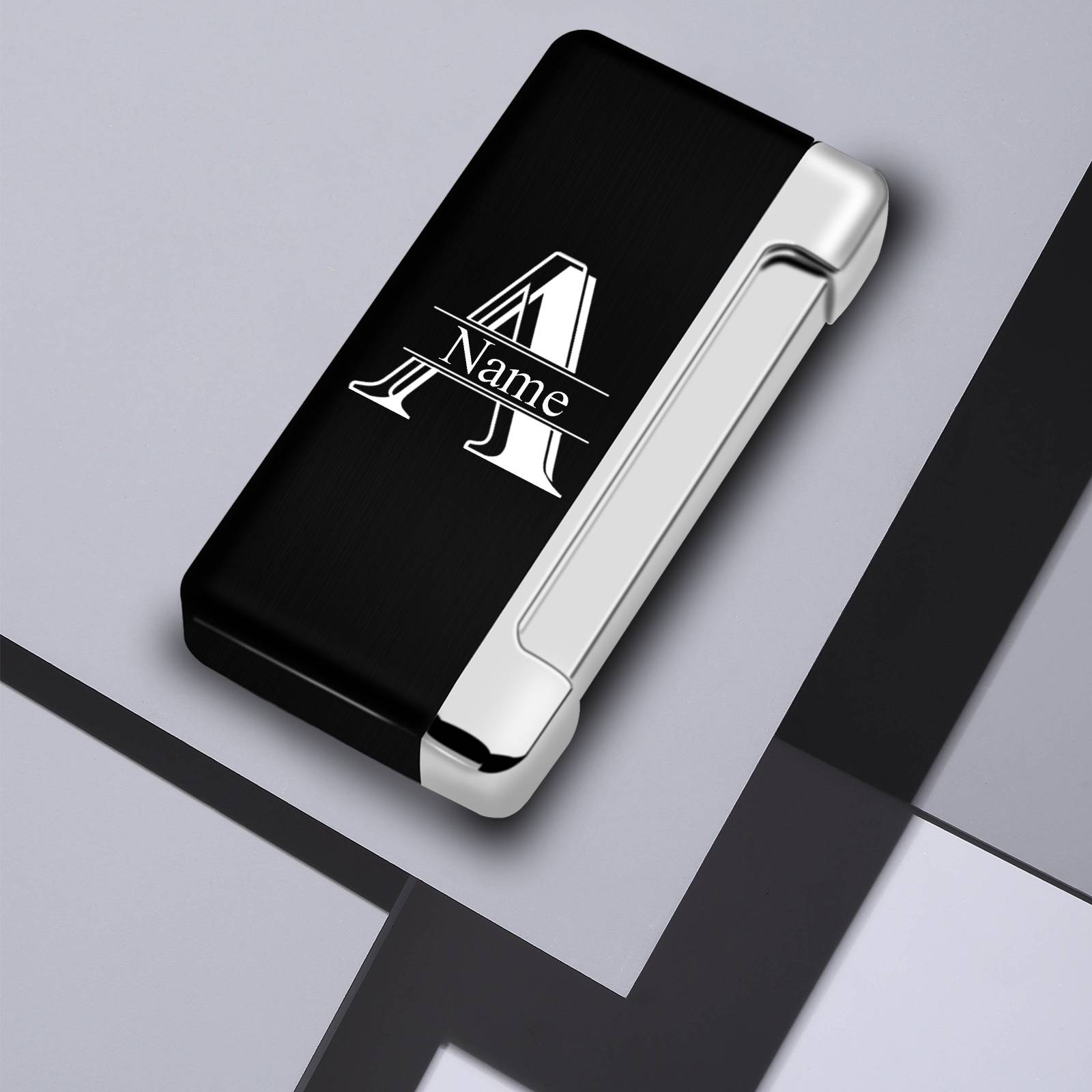 Feuerzeug Personalisiert Sturmfeuerzeug mit Namen Geburtstagsgeschenk Mann Geschenke für Männer Geburtstag Personalisierte Geschenke