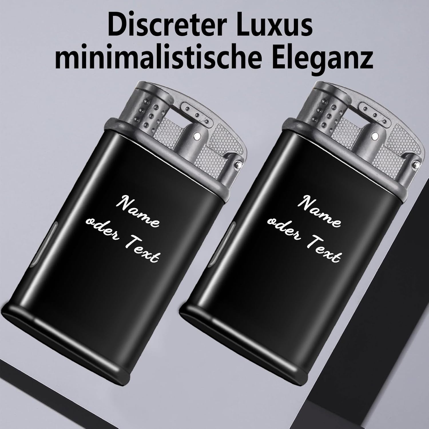 Feuerzeug Personalisiert Sturmfeuerzeug mit Namen Geburtstagsgeschenk Mann Geschenke für Männer Geburtstag Personalisierte Geschenke