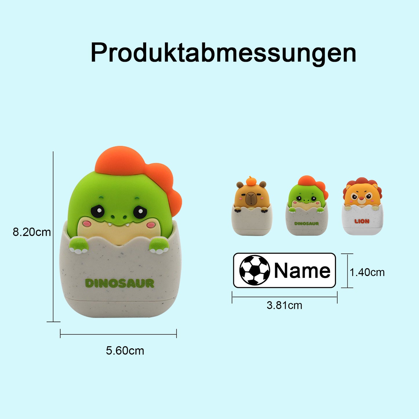 Personalisierter  Namensstempel Kinder mit Namen