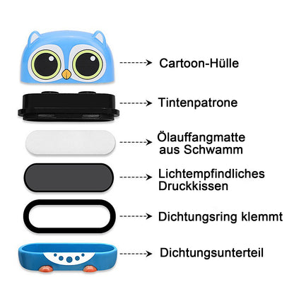 Personalisierter Namensstempel Kinder mit Namen
