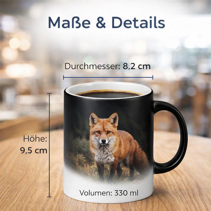Personalisiert Tasse mit Foto und Muster Keramik 330ml