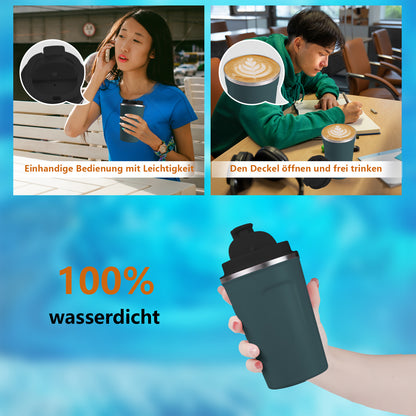 Personalisiert Thermobecher mit Foto und Namen 380ml