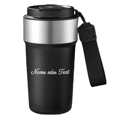 Mug isotherme personnalisé avec nom et photo