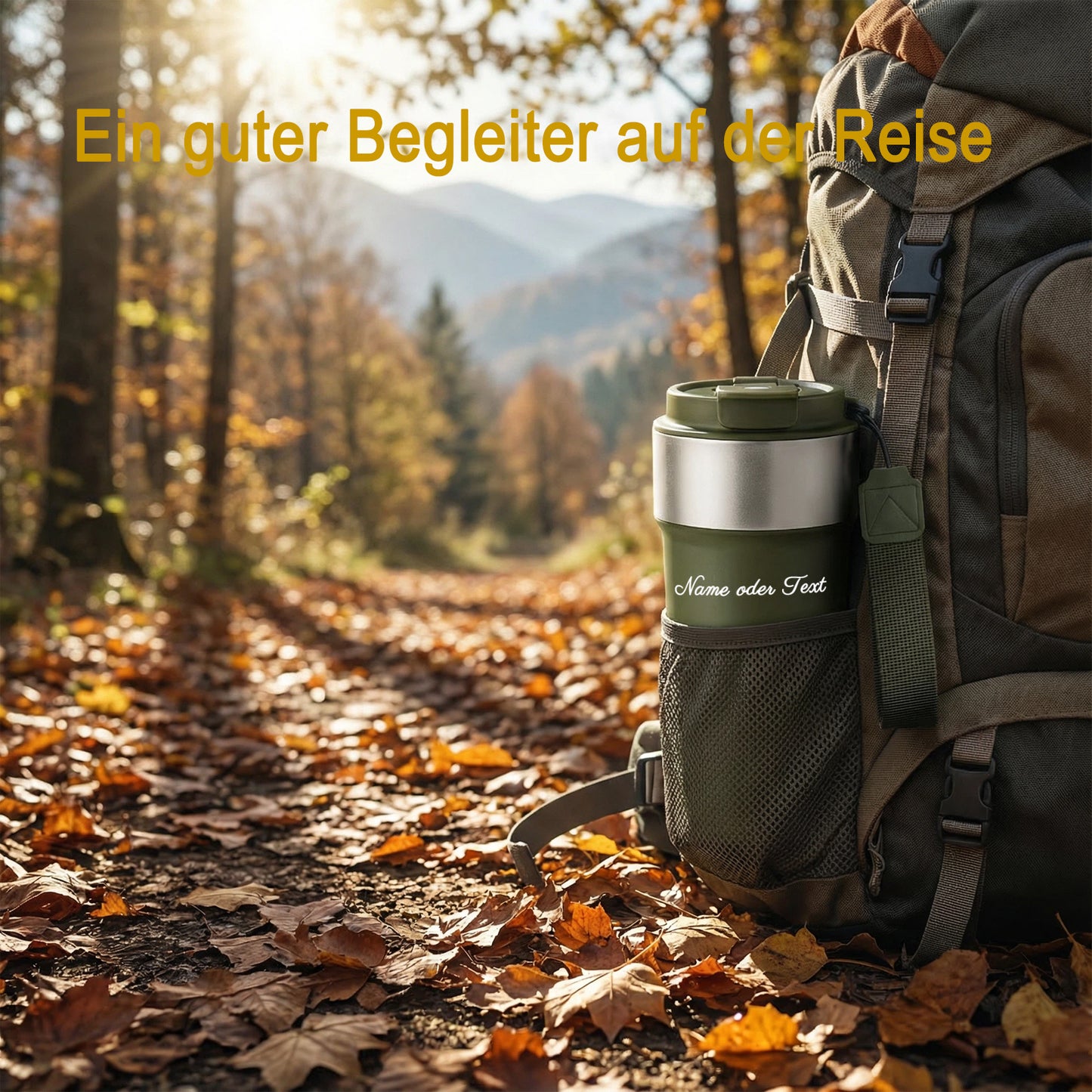 Personalisiert Thermobecher mit Namen 510ml