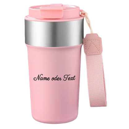 Mug isotherme personnalisé avec nom et photo