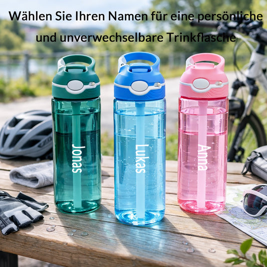 Personalisierte Trinkflasche Kinder mit Namen 750ml BPA Frei