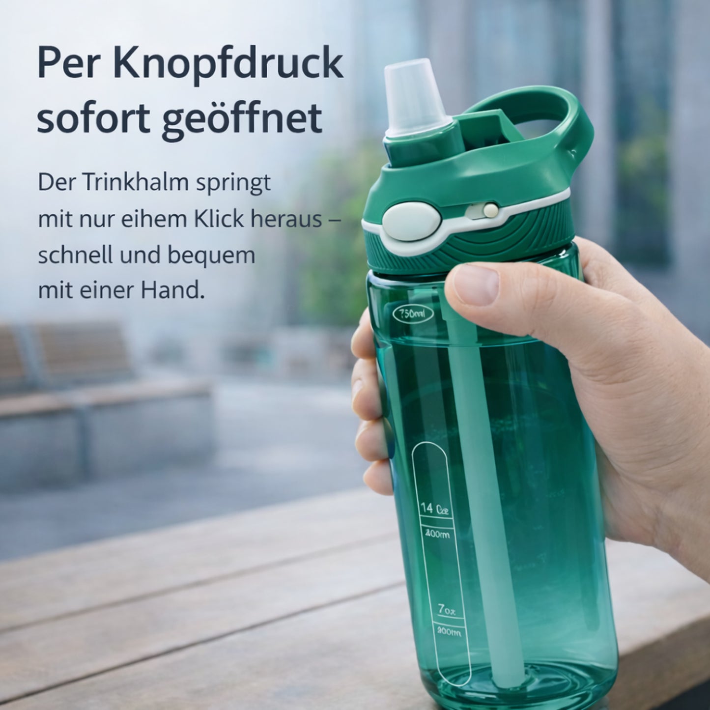 Personalisierte Trinkflasche Kinder mit Namen 750ml BPA Frei