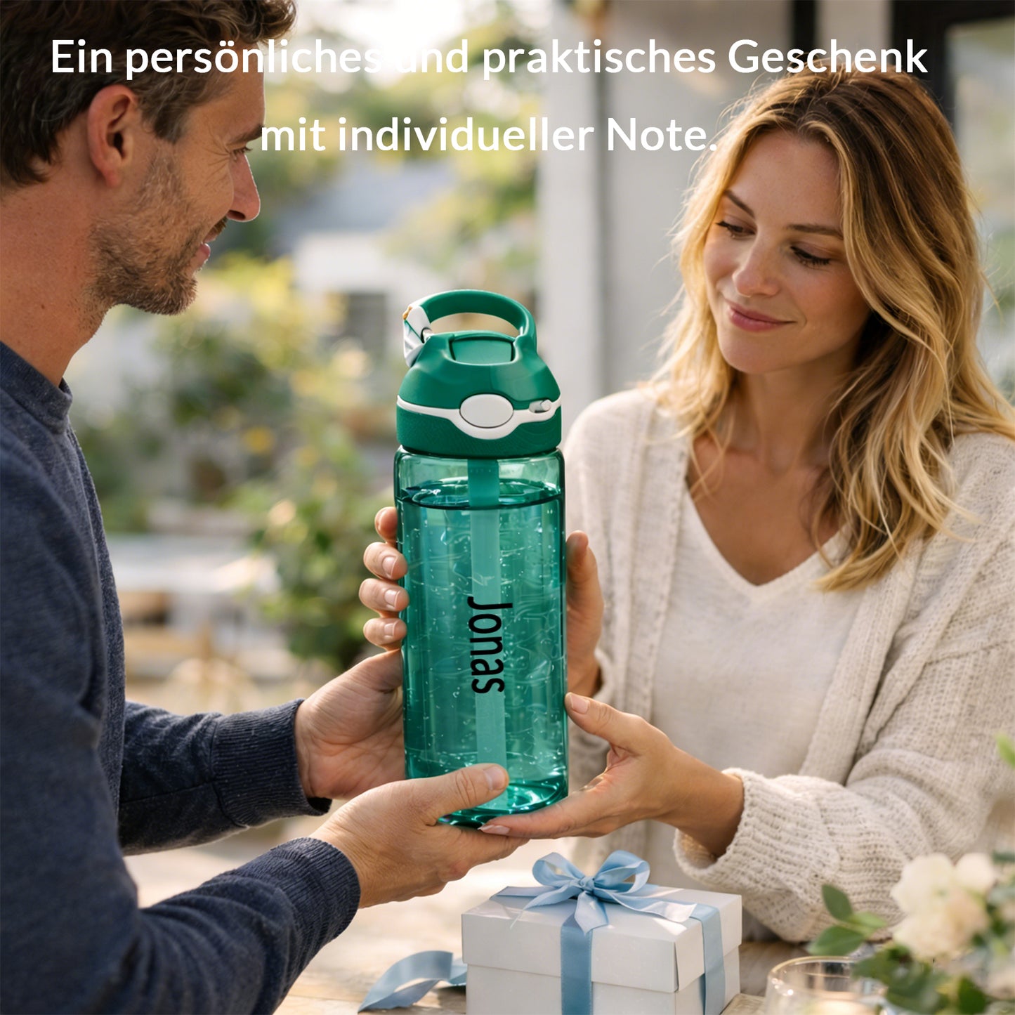 Personalisierte Trinkflasche Kinder mit Namen 750ml BPA Frei