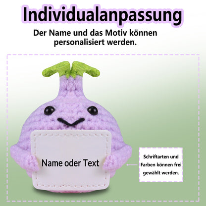 Personalisierung Kleine Glücksbringer Positive Lederkarte