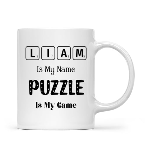 Personalized Alpha Chain Mug